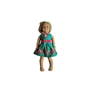 American Girl KIT Kittredge 18"Beforever With Partial Meet Outfit Dress Bracelet